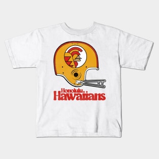 Defunct Honolulu Hawaiians Football Team Helmet Kids T-Shirt